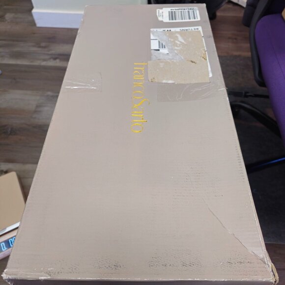 Franco Sarto Women's Katherine Wide Calf Block Heel Pointed Toe Knee High Boots - Picture 8 of 9